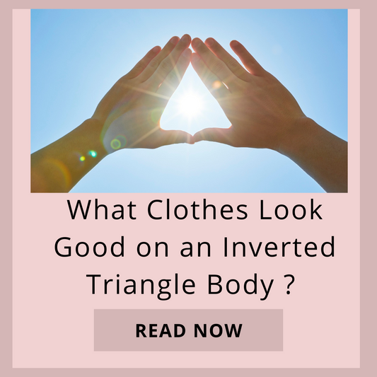Inverted triangle body shape