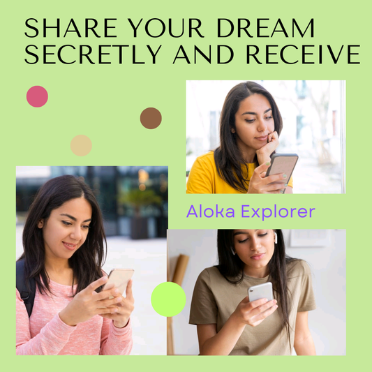 Share Your Dreams Secretly and receive