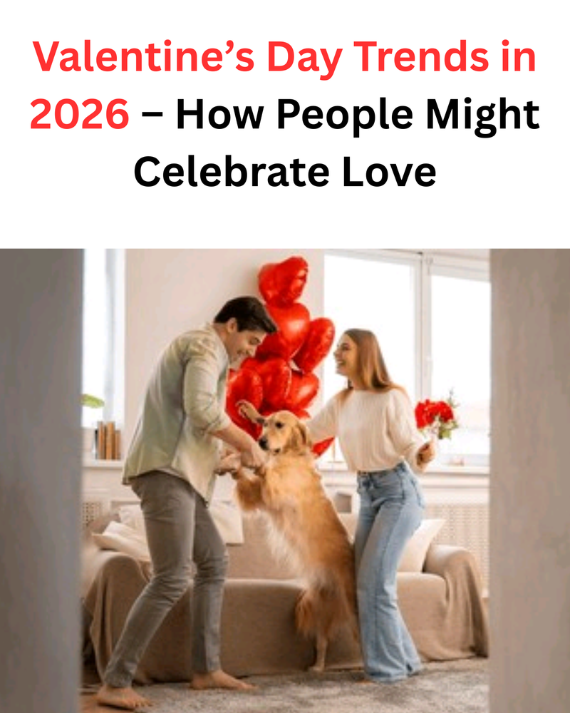 Valentine’s Day Trends in 2026