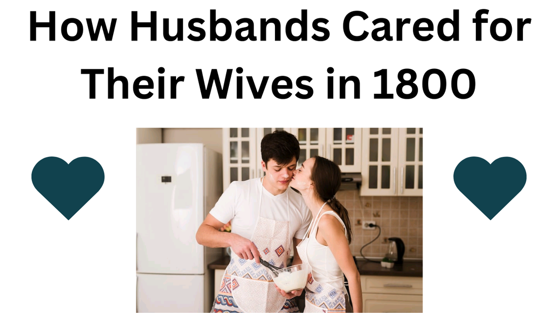 Husband cares wife