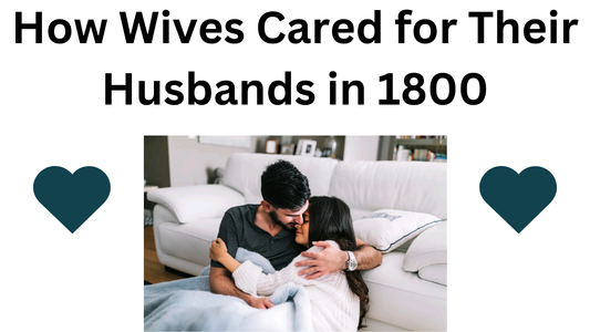 Wife cares husband 