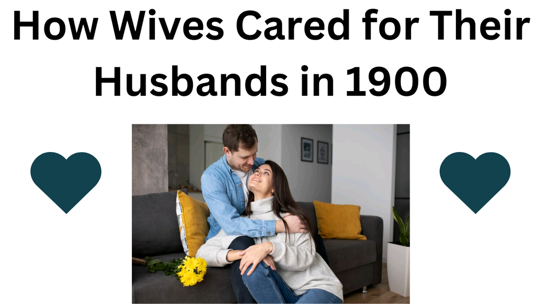 Wife cares husband 