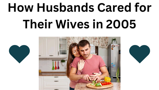 Husband cares wife