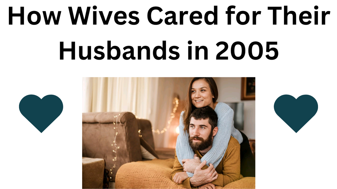 Wife cares husband 