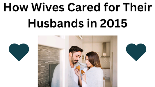 Wife cares husband 