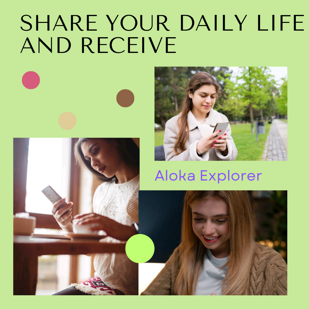 Share Your Daily Life Secretly and Receive